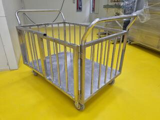 Stainless Steel Trolley w/ Side Doors
