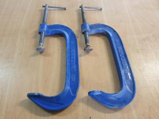 2 x Record 10" G Clamps