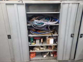 Workshop Cabinet and Contents 