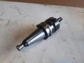 BT40 ER40-80 Collet Chuck With Attached Tap Drill