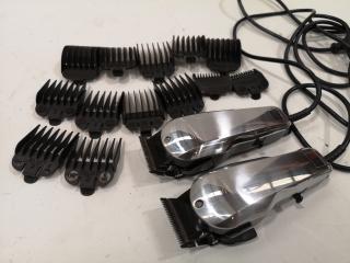 2x Wahl Taper 2000 Corded Hair Clippers