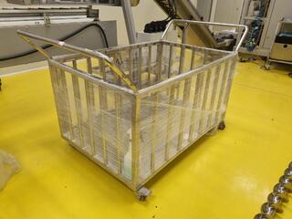 Stainless Steel Trolley w/ Side Doors