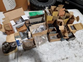 Assorted Vintage & Modern Fastening Hardware, & More