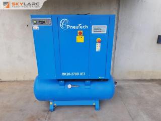 Near New Pneutech Rotary Screw Workshop Compressor