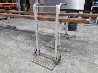 Aluminium Welding Gas Bottle Trolley