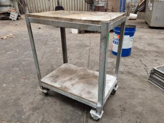 Workshop Mobile Shelf Trolley