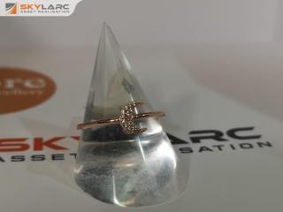 MOON CRYSTAL RING (18K-ROSE GOLD-VERMEIL) KIRSTIN ASH