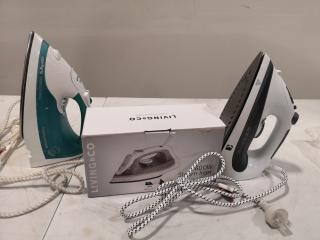 3x Assorted Steam Irons