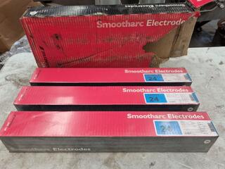 BOC SmoothArc 24 Welding Electrodes, 3x 6kg packs, New