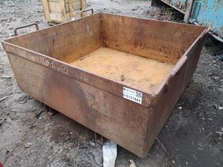 Heavy Steel Industrial Materials Bin