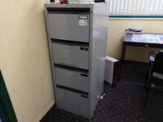 Precision 4-Drawer Steel Office File Cabinet