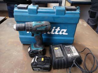 Makita 18V Li-Ion Cordless Drill Kit