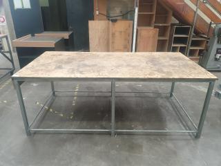 Steel Framed Workbench