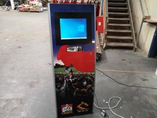 Mobile Retail Event Kiosk w/ LCD Touch Screen Monitor