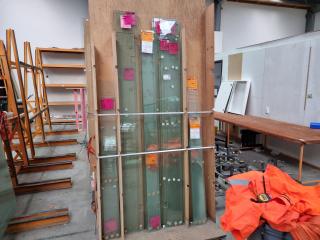 25+ Assorted Glass Panels