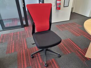 Stylish Red/Black Office Desk Chair