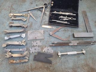 Assorted Vintage Precision Engineering Tools