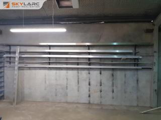 Contents of Rack, Aluminum, Stainless, Mild Steel