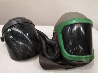 Z-Link Welding Breather Helmet w/ Hose + Standard Honeywell Welding Mask