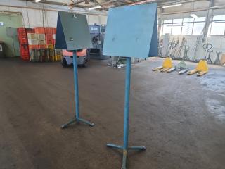 Steel Workshop Clipboard Stands