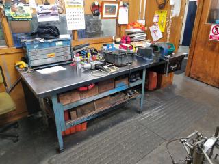 Heavy Duty Workbench with Vice 