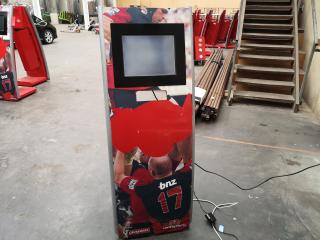 Mobile Retail Event Kiosk w/ LCD Touch Screen Monitor