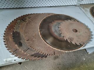 5x Assorted Used Circular Saw Blades