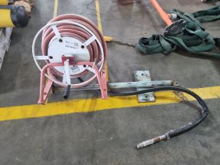 Fire Hose Reel on Wall Mount