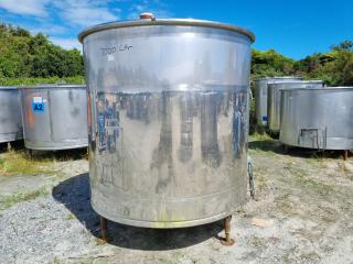 7000 Litre Stainless Tank 