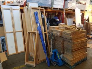 Huge Lot of Lundia Style Shelving