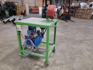 Mobile Hydraulic 3-Phase Pipe Sander