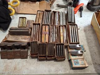 Large Lot Of Assorted Threading Dies.