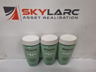 3 x Kérastase Specifique Bain Divalent Balancing Shampoo