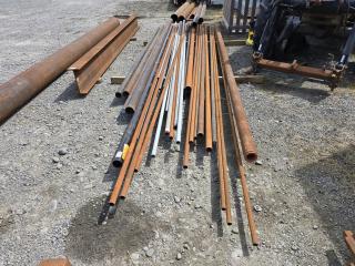 Large Lot of Steel Pipe