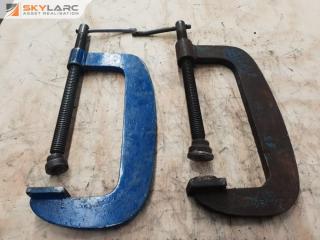 2 x 250mm Engineering Clamps