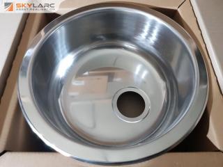 Mercer Round Stainless Steel Sink