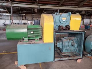 Chicago Electric 150kW Electric Motor and Gearboxes