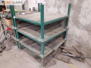 3x Stacking Stillages