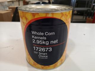 2.95kg Can of Whole Corn Kernels, Restaurant Grade