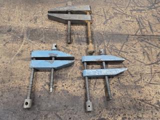 3 x Machinists Clamps