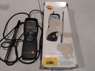 Testo 425 Hot Wire Anemometer Tester