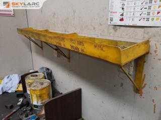 Heavy Duty Wall Mounted Steel Parts Hardware Shelf Unit