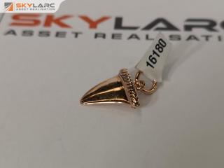 Shark Tooth Pendant | 18k Rose Gold Plated | KIRSTIN ASH