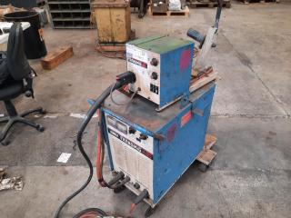 Cigweld Transmig 400 Welder with Transmig 4R Wire Feeder