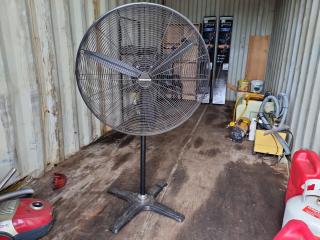 PowerBuilt 750mm Heavy Duty Oscillating Pedestal Fan