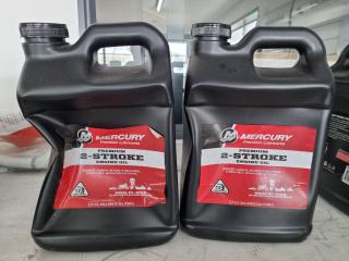 2x Mercury Premium 2-Stroke Engine Oils