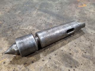 Lathe Live Centre w/ Morse Taper No.5 Adapter