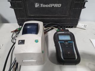 Metrel Appliance Tester, Printer & Hardcase