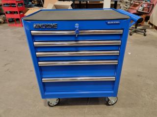Kincrome Blue Steel Mobile Tool Trolley Cabinet