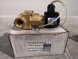 Steam / High Temperature Brass Solenoid Valve B75